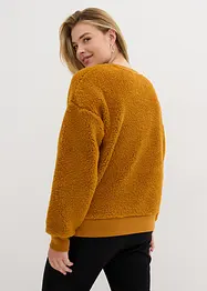 Fleeceshirt aus Teddy, bonprix