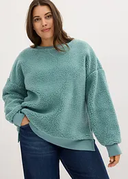 Teddy-Fleecepullover, bonprix