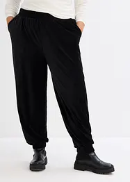 Hose aus Jerseycord, mit Bequembund, knöchelfrei, bonprix