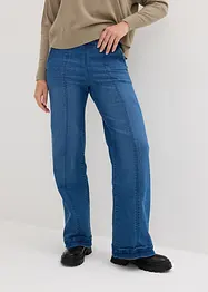 Wide-Leg-Jeans High Waist, Bequembund, bonprix