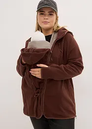 Kuschelige 3-in-1 Umstands-Fleecejacke und Tragejacke, bonprix