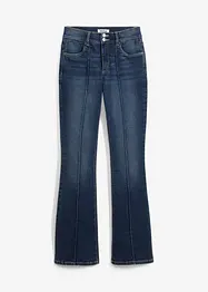 Flared Jeans Mid Waist, Stretch, bonprix