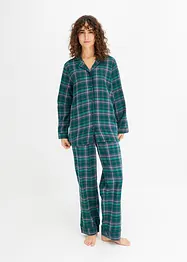 Gewebter Pyjama aus Flanell, bonprix