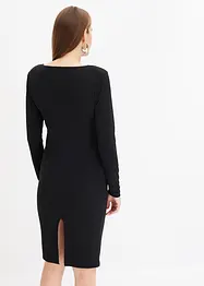 Jerseykleid mit Schulterpolster, bonprix