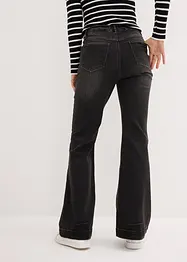 Bootcut-Jeans High Waist, Bequembund, bonprix