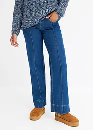 Wide-Leg-Jeans, Low Waist, bonprix