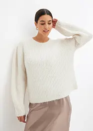 Pullover aus flauschigem Strick, bonprix