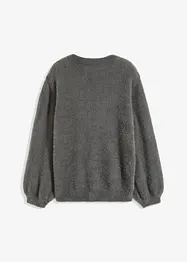 Oversize-Pullover mit tiefem Rückenausschnitt, bonprix