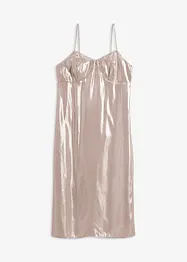 Trägerkleid aus feinem Satin, bonprix