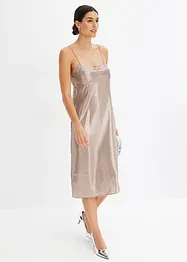 Trägerkleid aus feinem Satin, bonprix