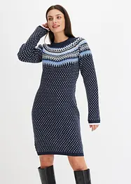 Strickkleid mit Jacquard-Muster, bonprix