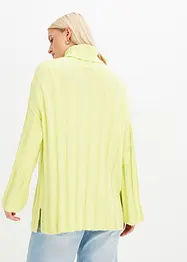 Gerippter Rollkragenpullover, bonprix