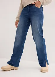 Wide-Leg-Jeans High Waist, Bequembund, bonprix