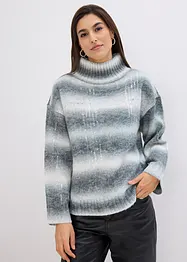 Pullover mit Farbverlauf und Pailetten, bonprix