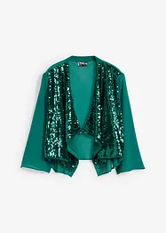 Chiffon-Bolero mit Pailetten, bonprix