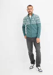 Norweger Strickjacke aus reiner Baumwolle, bonprix