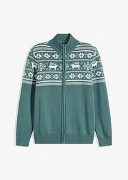 Norweger Strickjacke aus reiner Baumwolle, bonprix