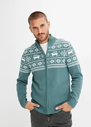 Norweger Strickjacke aus reiner Baumwolle, bonprix