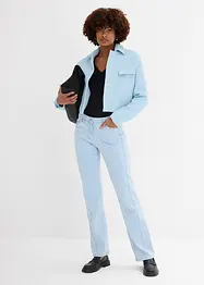 Straight Jeans Mid Waist, Stretch, bonprix