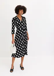 Hemdblusenkleid mit Bindeband (2-tlg. Set), bonprix