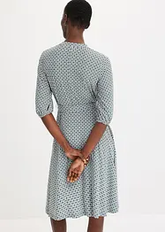 Jersey-Blusenkleid mit Bindeband (2.tlg-Set), bonprix
