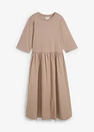 Midikleid aus reiner Baumwolle, bonprix