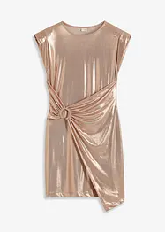 Minikleid mit dekorativer Spange, bonprix