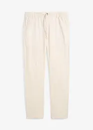 Regular Fit Chinohose mit Leinen, Straight, bonprix