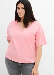 Oversize-Shirt aus reiner Baumwolle, bonprix