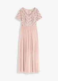 Maxikleid mit Paillettenstickerei, bonprix
