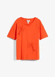 T-Shirt mit Spitzendetail, bonprix