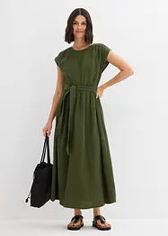 Midikleid aus reiner Baumwolle, bonprix