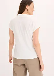 Poloshirt mit Spitze, bonprix