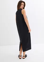 Maxikleid mit Eingriffstaschen aus Viskose-Mix, bonprix