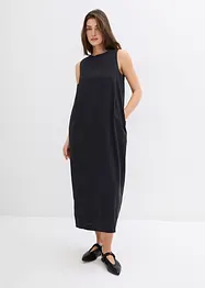 Maxikleid mit Eingriffstaschen aus Viskose-Mix, bonprix