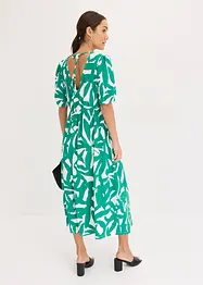 Midikleid mit Puffärmeln, bonprix