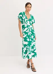 Midikleid mit Flügelärmeln, bonprix