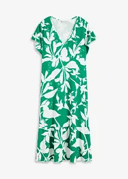 Midikleid mit Flügelärmeln, bonprix