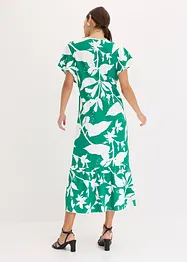 Midikleid mit Flügelärmeln, bonprix