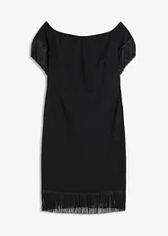 Jerseykleid mit Fransen, bonprix