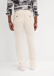Regular Fit Chinohose mit Leinen, Straight, bonprix