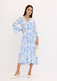 bedrucktes Tunika-Kleid aus fließender Viskose, bonprix