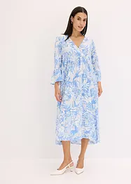 bedrucktes Tunika-Kleid aus fließender Viskose, bonprix