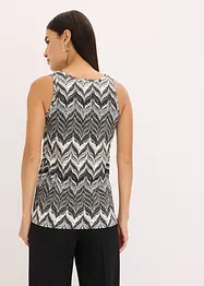 Top mit Pailetten, bonprix