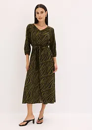 Midikleid aus fließender Viskose, bonprix