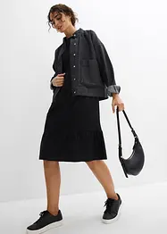 Jerseykleid aus reiner Baumwolle, bonprix