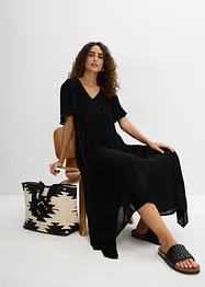 Kaftan-Kleid aus Kreppware, bonprix