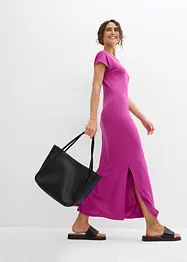 Jerseykleid aus fließendem Viskose-Elasthan-Mix, bonprix