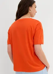 T-Shirt mit Spitzendetail, bonprix
