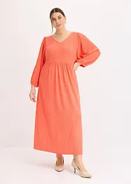 Midikleid aus strukturiertem Jersey, bonprix